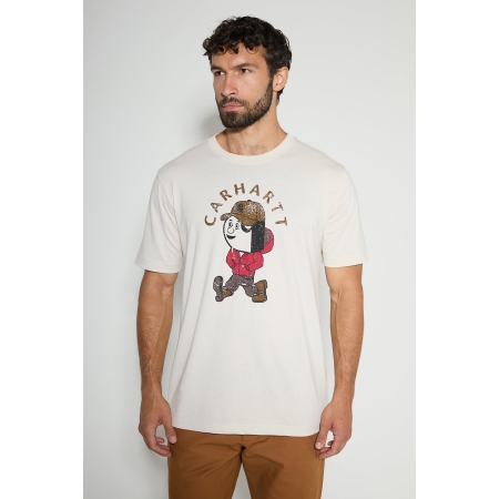 Koszulka Carhartt Lightweight Active Jac Graphic - Oat Milk