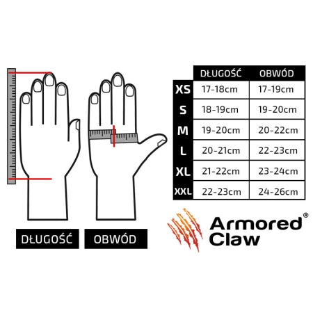 Rękawice taktyczne Armored Claw Shield - Czarne