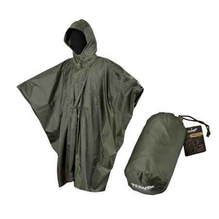 Poncho RipStop - Olive - Texar