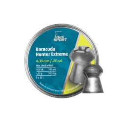 Śrut diabolo H&N Baracuda Hunter Extreme 6,35 mm 150 szt.
