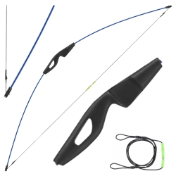 Łuk klasyczny NXG RB Cadet1 10-15 lbs młodzieżowy, niebieski