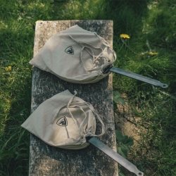 Patelnia turystyczna Robens Smokey Hill Frying Pan srebrna