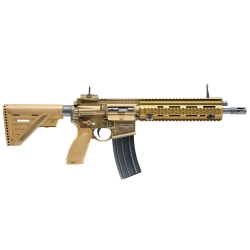 Replika karabinek ASG H&K Heckler&Koch HK416 A5 6 mm zielono-brązowa auto green gas