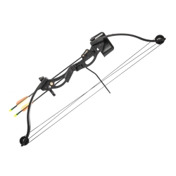 Łuk bloczkowy dla dzieci i młodzieży Poe Lang Kirupira 15-20 lb 34,5" czarny