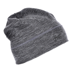 Czapka unisex BUFF Merino Hat Solid szara