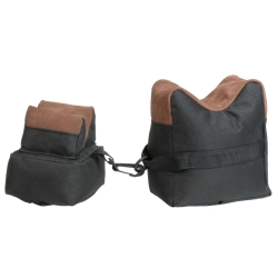 Poduchy do przystrzeliwania Outdoor Connection Bench Bags 2-cz. czarno-brązowe