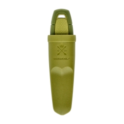 Nóż Morakniv Eldris oliwkowy z zestawem Neck Knife stal nierdzewna