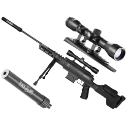 Wiatrówka Black Ops Sniper 5,5 mm z lunetą 4x32