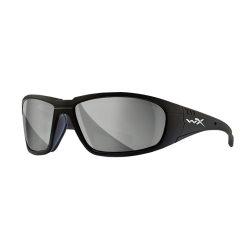 Okulary Wiley X Boss CCBOS06 grey silver flash, czarne oprawki