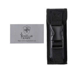 Nóż OTF Templar Knife Large Aluminium Black Rubber Tanto Black