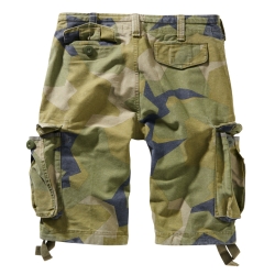 Szorty męskie Brandit Vintage Classic Swedish kamuflaż