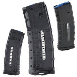Magazynek Leapers do AR15 na 30 naboi, z okienkiem, polimerowy