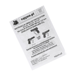 Pistolet wiatrówka Wingun WC4-304 B 4,5 mm BB CO2