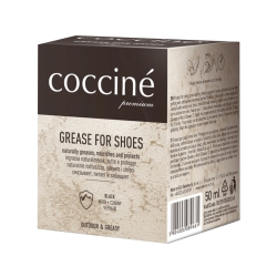 Tłuszcz ochronny do skór Coccine Grese for shoes 50 ml, czarny