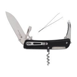 Scyzoryk Ruike LD21-B wielofunkcyjny, czarny