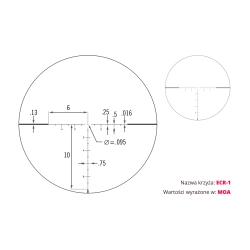 Luneta celownicza Vortex Golden Eagle HD 15-60x52 30 mm AO ECR-1/SCR