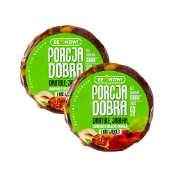 Dwupak Porcja Dobra przekąska owocowo-orzechowa z cynamonem 40 g