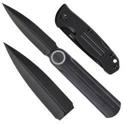 Nóż składany WE Knife Eidolon WE19074B-B black / black
