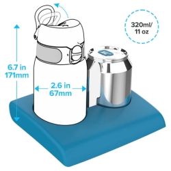 Butelka termiczna ION8 320 ml niebieska