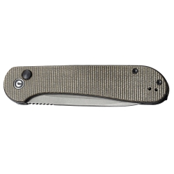 Nóż składany Civivi Button Lock Elementum C2103C dark green micarta