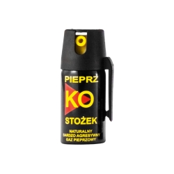 Gaz pieprzowy Klever KO Defenol Fog (stożek) 40 ml