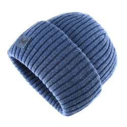 Czapka zimowa BUFF Merino Wool Hat Ervin granatowa
