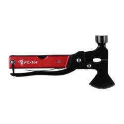 Multitool Foxter narzędzie wielofunkcyjne survival młotek etui 17w1