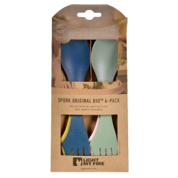 Łyżkowidelec Light My Fire Spork O Bio 4 sztuki żółty, granatowy, różowy, zielony