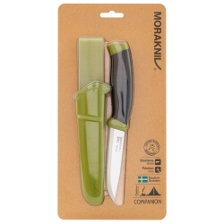 Nóż Morakniv Companion oliwkowy stal nierdzewna