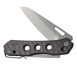 Nóż składany WE Knife Vision R WE21031-6 tiger straps