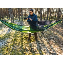 Hamak Lesovik DRAKA treetop green