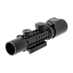 Luneta celownicza Combat 2-6x28 TAC 30 mm iRD Mildot + montaż 22 mm