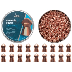 Śrut diabolo H&N Baracuda Power 5,5 mm 200 szt.