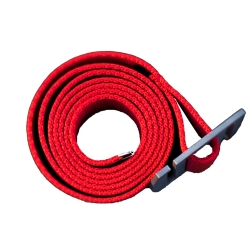 Pasek TigerWood 40 mm czerwony