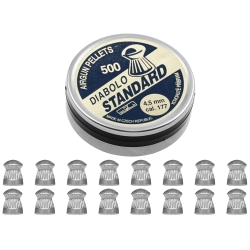 Śrut diabolo Kovohute Standard 4,5 mm 500 szt.