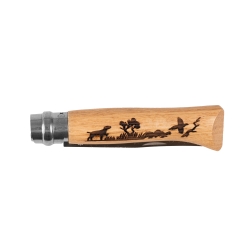 Nóż Opinel 8 inox dąb seria Animal - pies