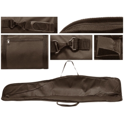 Pokrowiec soft 120 cm 1 kieszeń brązowy