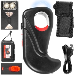 Paralizator USB Piranha Gun Shock 2 mln V z latarką