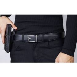 Pas strzelecki Kore Essentials Leather Gun Belt X3 czarny