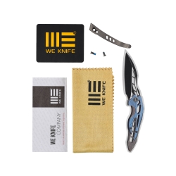 Nóż składany WE Knife Snick WE19022F-5 gray / dark green micarta