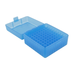 Pudełko na amunicję kulową MTM RS-100-24 223rem 100szt. Niebieskie