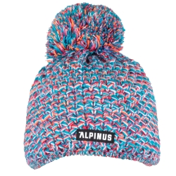 Czapka dziecięca Alpinus Oulu niebiesko-różowa