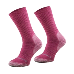 Skarpety turystyczne Comodo Alpaca grube różowe