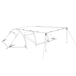 Tarp turystyczny Robens 3 x 3 m