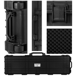 Kufer na broń Poseidon 200 1282x343x133 mm czarny