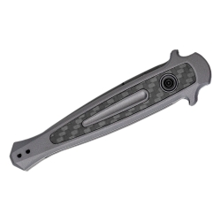 Nóż składany Kershaw Auto Launch 8 Stiletto 7150GRYBLK