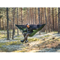 Hamak Lesovik DRAKA treetop green