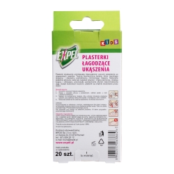Plasterki Expel dla dzieci łagodzące ukąszenia