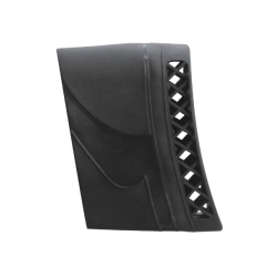 Stopka amortyzacyjna na kolbę gumowa, czarna