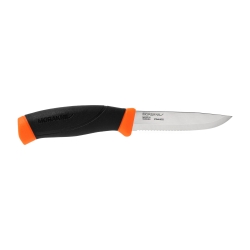 Nóż Morakniv Companion F Serrated pomarańczowy ząbkowany stal nierdzewna